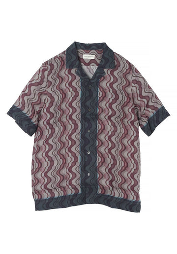 DRIES VAN NOTEN CARLTONE Viskose Hemd Lila 2410207258099401 82103209