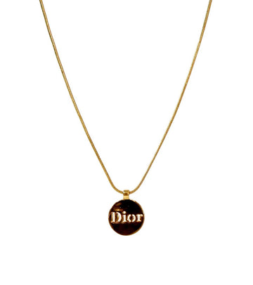 DIOR Münze Gold Halskette 57817 156314716