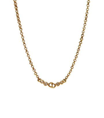 Dior Cubic CD Gold Necklace 52154 156314807