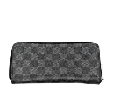 LOUIS VUITTON Grafit vertikales Zipper Portemonnaie 8805663833 156012569
