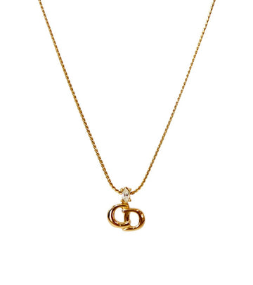 DIOR Cubic CD Gold Necklace 54958 156314853