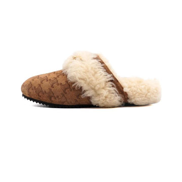 CELINE Triofe Shearling Mules Damen Slipper 343833575C 156319154