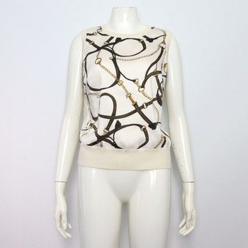 LAUREN RALPH LAUREN ベルトプリントスリーブレスウィメンズセーター aa63767 156319350