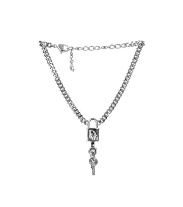 Dior Oblique Lock Key Silver Bracelet 58645 156319791