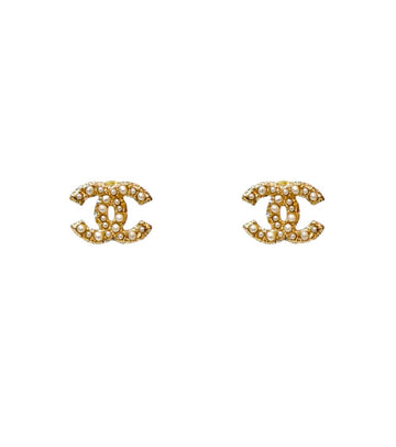 CHANEL パールキュービックイヤリング 58989 156319836