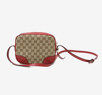 Gucci GG Canvas Disco Bag Crossbody Red 449413 156324392