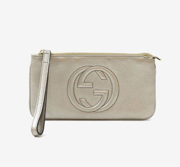 GUCCI ソーホークラッチポーチゴールド295840 156331146