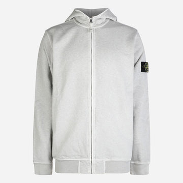 STONE ISLAND 6S ワッペン パッチ ジップアップ フーディ パール グレー 6100032 S0060 V0161 156358956