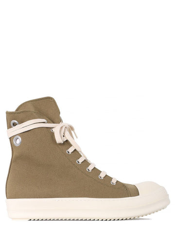 Rick Owens Denim High Top Sneakers Pale Green Milk DU02C5800 DOES1 2511 60723988