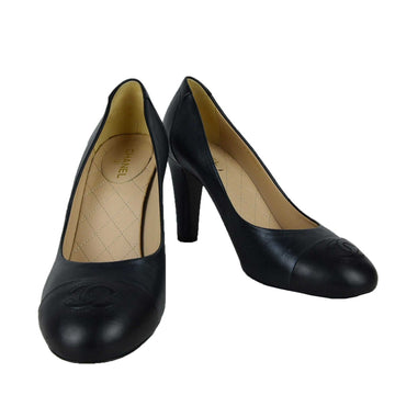 CHANEL Pumps Shoes (Black) 14147 156374750