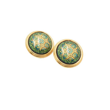 HERMES クルアゾン プリンティング クリップオン ピアス aa64055 156381108