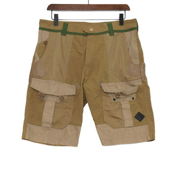 MONCLER ブラウン カーゴ バミューダ ショートパンツ aa63441 156383548
