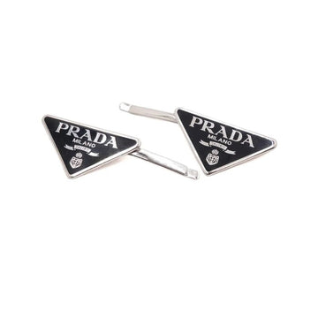 PRADA トライアングルロゴメタルヘアピンaa63957 156383706
