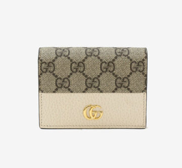 GUCCI GG Marmont Kartenetui Beige 658610 156443820