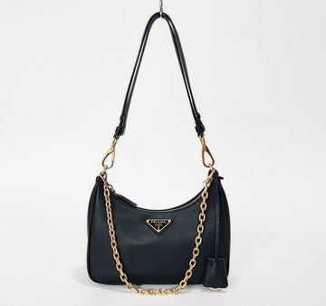 PRADA 三角ロゴ ホーボー ショルダーバッグ 1BC204 156101772