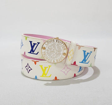 LOUIS VUITTON Multi-Gürtel M9627 in Weiß 156446150