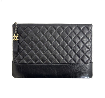 CHANEL ヴィンテージ クラッチバッグ ラージ ブラック 28番 156503097