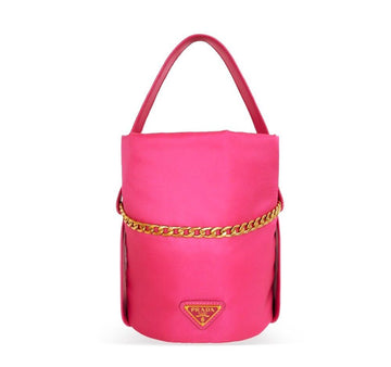 Prada Unused Petite Sac Noir Re-Nylon Nappa Bucket Bag S51EWHDF 156503352