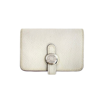 Hermes Dogon Card Holder Togo & Palladium B UP50A329 156504155