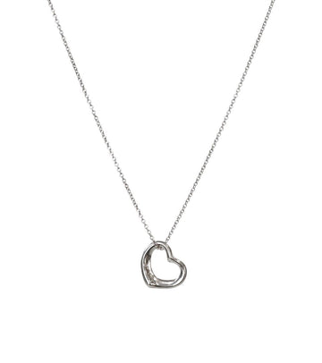 TIFFANY & CO オープンハートシルバーネックレス 57885 156504183