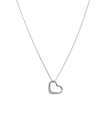 TIFFANY & CO オープン ハート シルバー ネックレス 58864 156504838