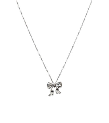 TIFFANY & CO リボン シルバー ネックレス 56824 156504986