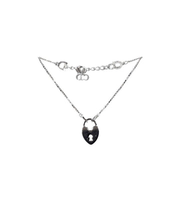 Dior Heart Lock Silver Bracelet 58850 156505152