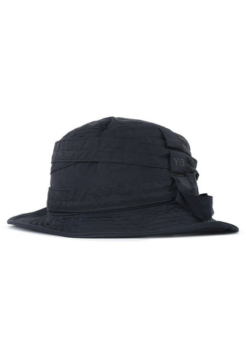 YOHJI YAMAMOTO Cinch Bucket Hat Schwarz JX8362 152352397