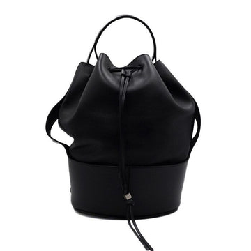 Loewe Black Leather Balloon Backpack 156506295