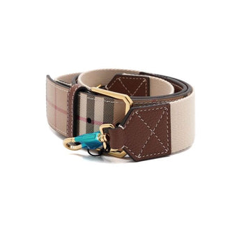 Burberry Brown Tan Check Shoulder Bag 8062319 156506304