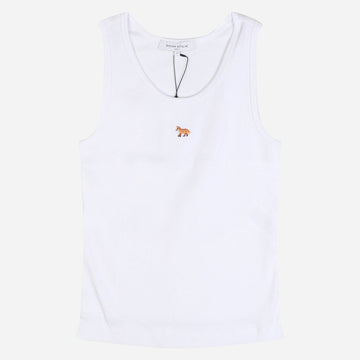 MAISON KITSUNE Baby Fox Tanktop Weiß PW00623KA0033 P100 156516255