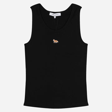 MAISON KITSUNE 6S ベイビー フォックス タンクトップ ブラック PW00623KA0033 P199 156516259