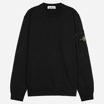 STONE ISLAND ワッペンパッチポケットスウェットシャツ ブラック 6100019 S0410 V0029 156517299