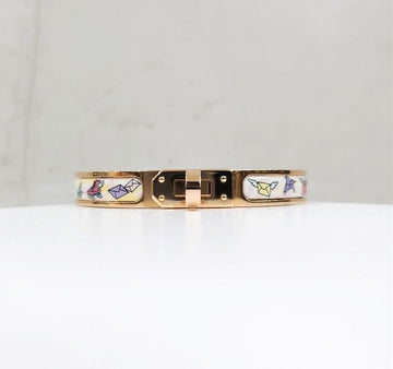 HERMES Klick Kelly Flagship Jasmin Armband PM H204415FOJ2 150230265
