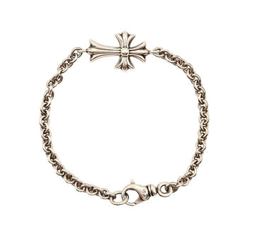 CHROME HEARTS Tiny Cross Armband Silber LMJSDLT7 156525505