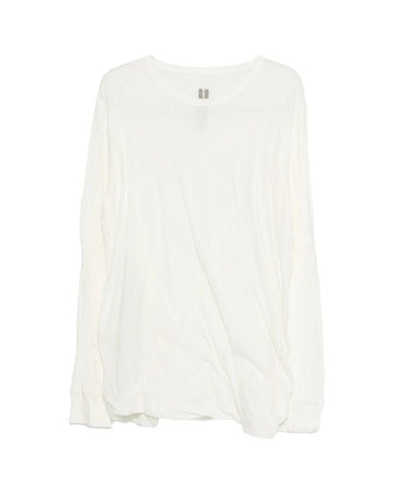 RICK OWENS JUMBO DOUBLE LS T Milch Langarmhemd RU01F2258 UCDB 11 156527392