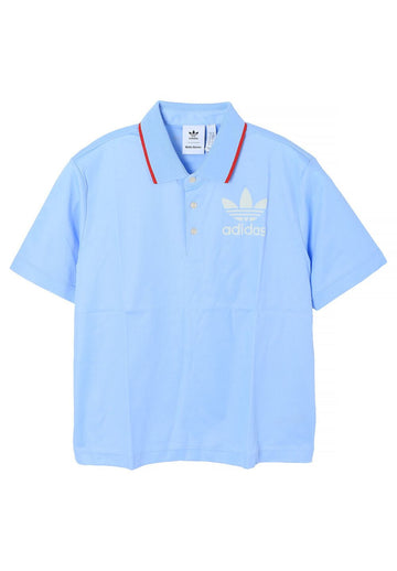 ADIDAS x X WALES BONNER WB SS Polohemd Blau JJ2943 124800978