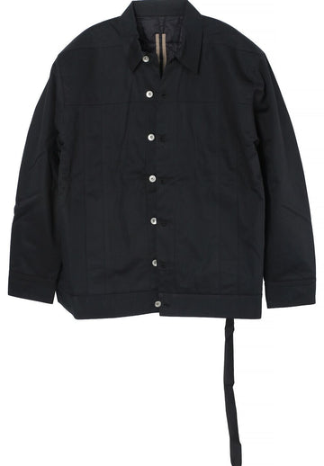 Rick Owens Jumbo DRKSHDW JUMBO WORKER Padded Jacket Black Cotton Twill DU02A3761 TW 09 29962740