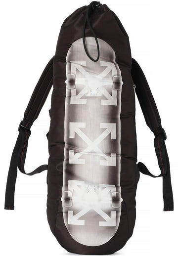 OFF WHITE ヘリテージ x HERITAGE スケートボード バックパック X ブラックホワイト OMNL026F25FAB0031001 148952053