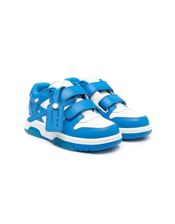 Off White Kids Strap Sneakers White & Blue 39792339