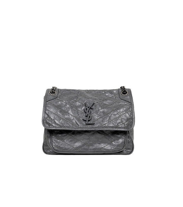 SAINT LAURENT Grauer Niki Bag 59074 156529534