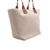 HERMES Steeple 25 Ecru Canvas Tote Bag H083618CK 156533093 [P]