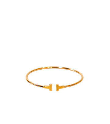 TIFFANY & CO 18k T Narrow Bracelet 59234 156535121