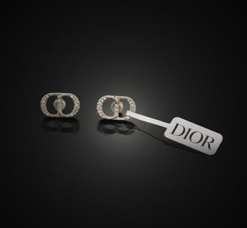 Dior Silver CD Icon Earrings 8934181911 156539764