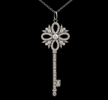 Tiffany & Co Victoria Platinum Diamond Necklace 35200568 156539775