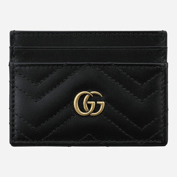 GUCCI 6S Marmont Kartenetui Schwarz 443127 DTD1T 1000 156551996
