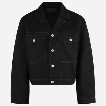 LEMAIRE Denim Trucker Jacket Schwarz OW1188 LD1055 BK999 156552495
