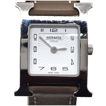 HERMES Hアワー スチール ウォッチ (HH1.210) 52026023 156568225