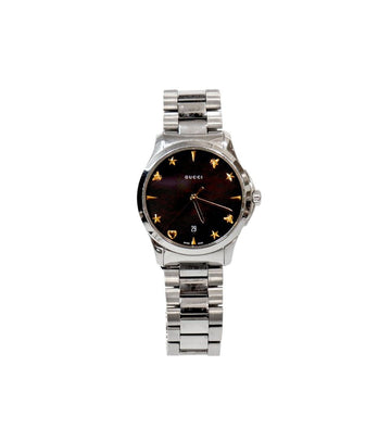 Gucci 38mm Timeless Steel Quartz Watch 57360 156571694 [P]