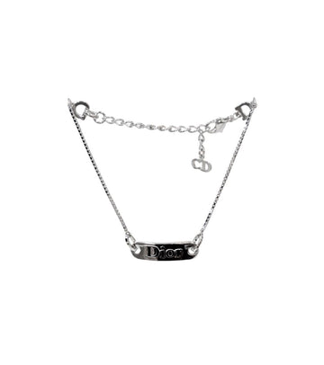 DIOR Schwarzes Platten-Armband 54560 156572048 [P]